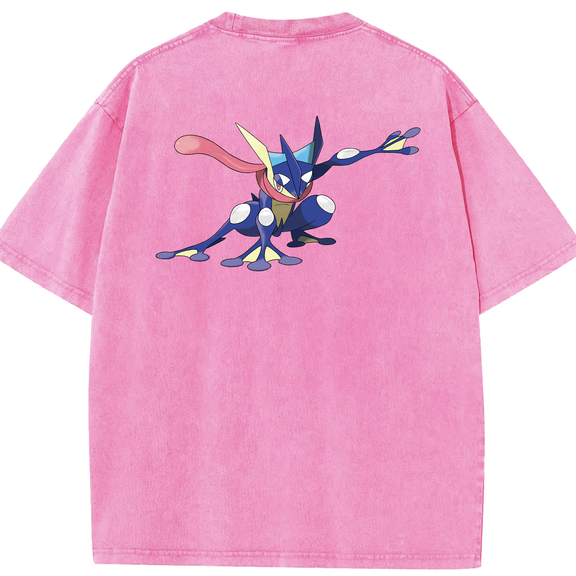 （画像用） ポケットモンスター Pokémon 綿100% ヴィンテージ風 半袖Tシャツ（背面プリント）